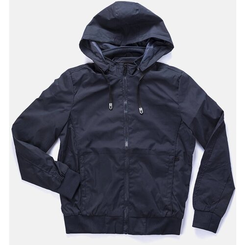 Gemre Navy men&amp;#039;s windbreaker with hood Brault Slike