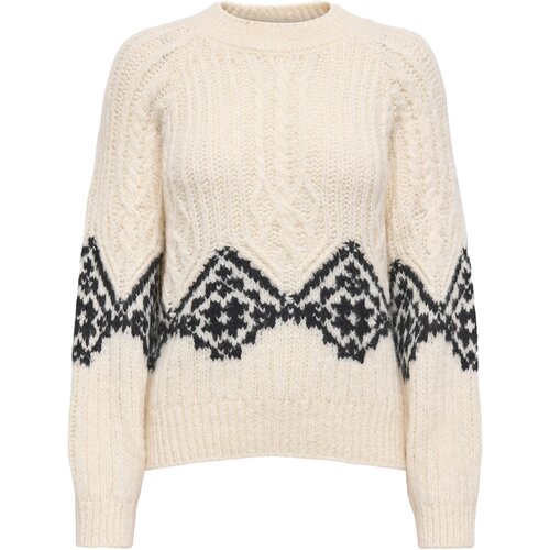 JDY Pulover 'JDYNAOMI' bež / crna Cijene