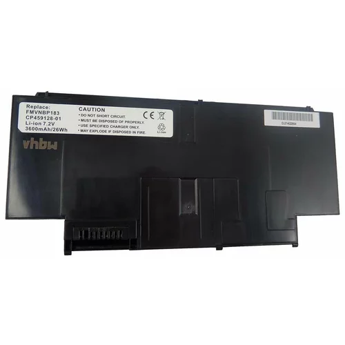 VHBW Baterija za Fujitsu Siemens Lifebook UH900, 3600 mAh
