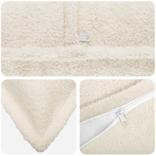  Presvlaka za jastuk 2 pcs HOUTEN Krem 45 x 45 cm Boucl&amp;eacute; Slike