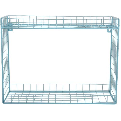 PT LIVING Turkizna večnivojska jeklena polica 40 cm Reja &amp;ndash; Slike