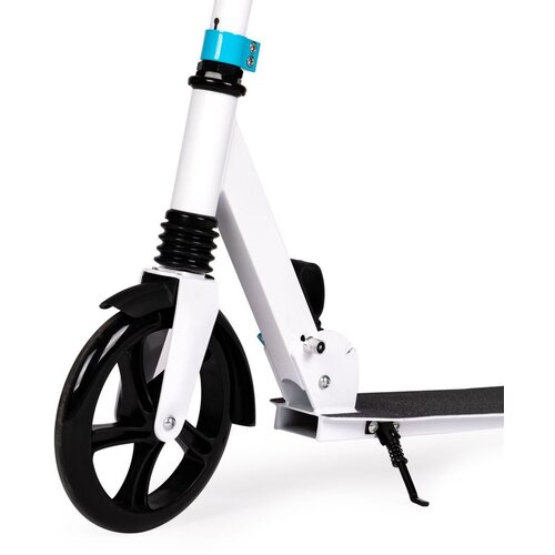  Romobil za djecu i mlade &amp;ndash; gradski, sklopivi, podesiva visina 95&amp;ndash;105 cm, kotači 200 mm, bijeli Slike