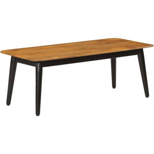VidaXL Stolić za kavu 110x50x40 cm od masivnog drva manga i željeza Slike