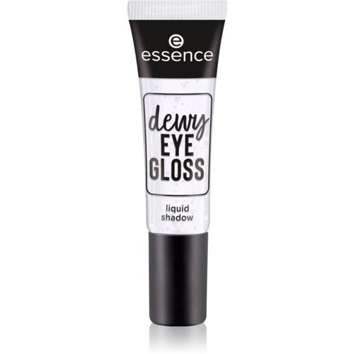 Essence dewy EYE GLOSS ble&amp;scaron;čeča senčila za oči odtenek 01 Crystal Clear 8 ml Slike