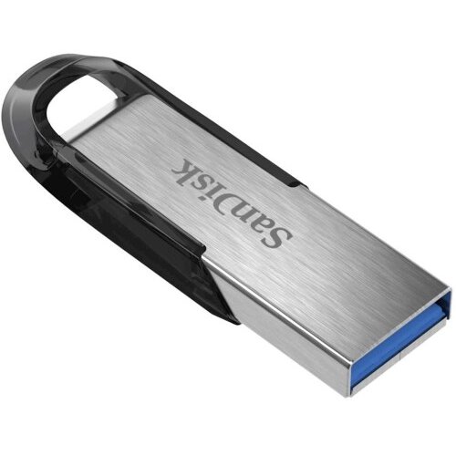 San Disk USB DISK 64GB ULTRA FLAIR, 3.0, srebrn, kovinski, brez pokrovčka *PROM Cene