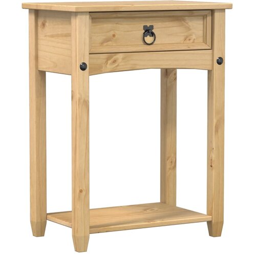 Maison Chic konzolna miza - miza ob steni Corona 55x35x73 cm trdna borovina, (21785888) Slike