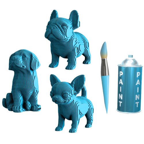Cartonic 3D puzzle Psići 3 komada Slike