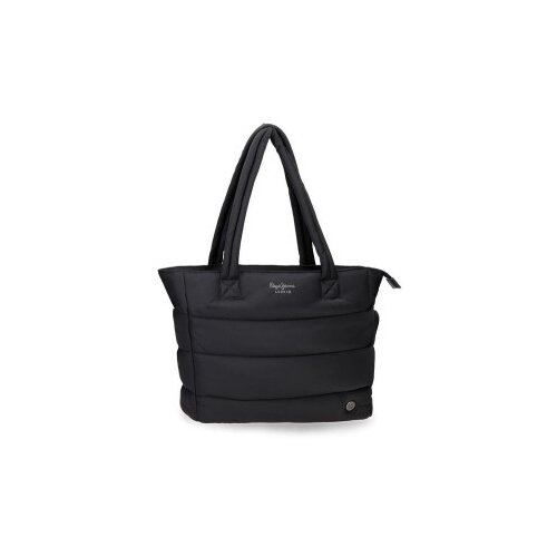 PepeJeans Aura ženska tote torba na rame - Crna ( 72.175.41 ) Slike