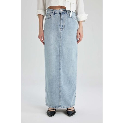 Defacto Long Fit Jean Long Skirt Slike