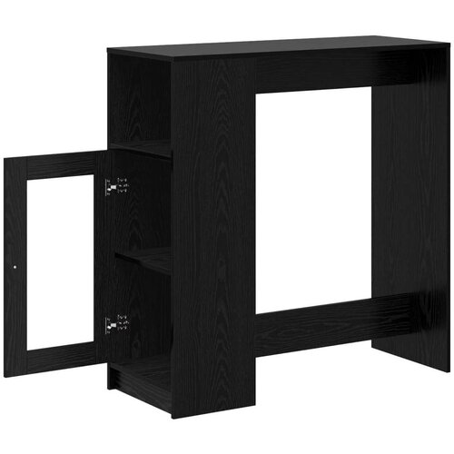  Stol za bar Crni hrast 101 x 40 x 103 5 cm Konstruirano drvo Slike