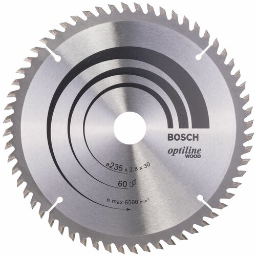 Bosch List kružne testere Optiline Wood 235 x 30;25 x 2.8 mm. 60 Cene