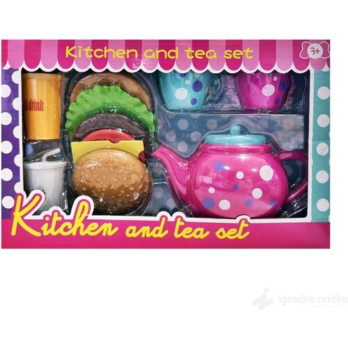  Set za igru HAMBURGER I ČAJNIK Slike