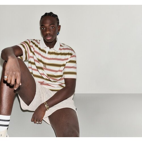 Converse mu&amp;Scaron;ka majica script stripe polo Slike