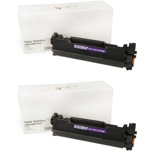 HP Toner W1390X / 139X črn 2 KOSA - kompatibilni NE DELA NA TISKALNIKIH KI IMAJO NA KONCU OZNAKO E Slike
