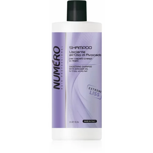 Brelil Numéro Smoothing Shampoo šampon za glajenje las za neobvladljive lase 1000 ml