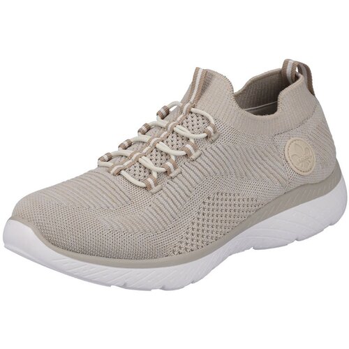 Rieker Slip On tenisice bež / kameno siva Cene