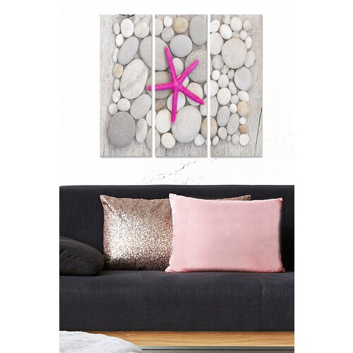 Wallity MDF1228969879 multicolor decorative mdf painting (3 pieces) Slike