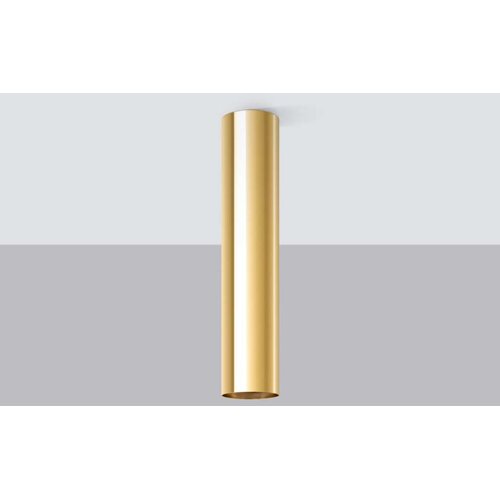  Sollux SL.1203 - Spot svetiljka LAGOS, 1xGU10/10W/230V, 30 cm, zlatna Slike