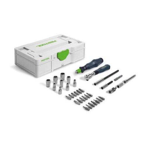 Festool SYS3 S 76-1/4"-CE RA Komplet nasadnih ključeva sa čegrtaljkom, F 578112 Cene
