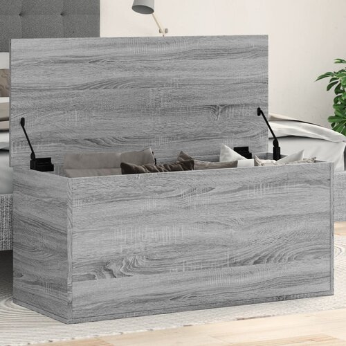  Kutija za pohranu boja hrasta 100x42x46cm od konstruiranog drva Cijene