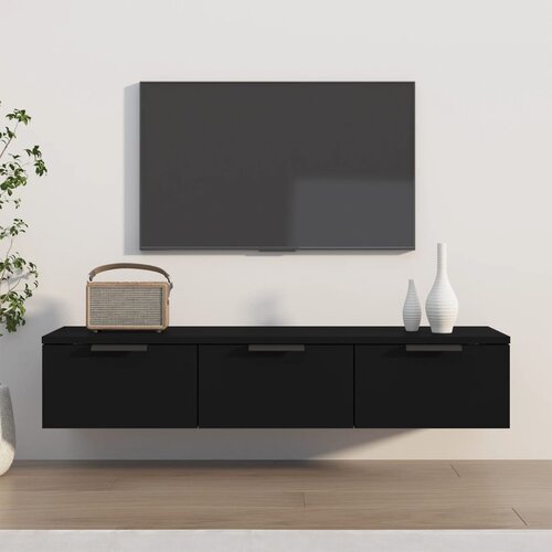 vidaXL Zidni ormarić crni 102 x 30 x 20 cm od konstruiranog drva Cijene