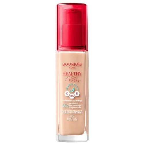 Bourjois Pudri & podlage Healthy Mix Clean Foundation - 50C Rose Ivoire Cene
