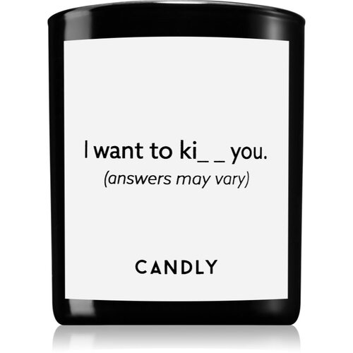 Candly & Co. I want to ki__ you dišeča sveča 250 g Cene