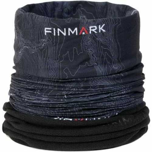 Finmark FSW-216 Višenamjenski šal od flisa, crna, veličina
