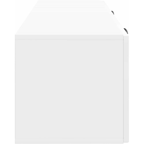  ormar za zid Zidne Bijela visokog sjaja 98 x 31 x 30 cm Slike