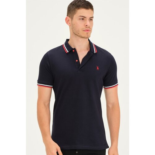 Dewberry Muška polo majica Lacivert Cijene