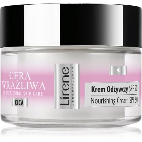 Lirene Sensitive skin vlažilna krema za občutljivo kožo SPF 50 50 ml Cene