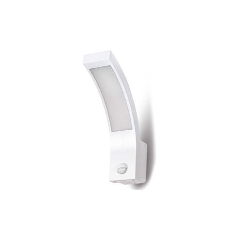 Lampa vrtna 10W LED zidna bijela 4000K IP54 sa senz. Slike