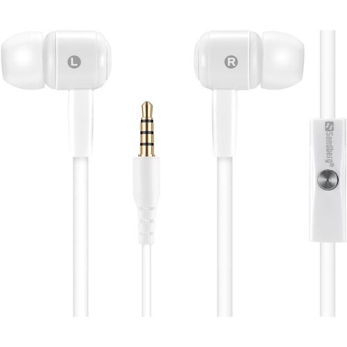 Sandberg slušalice bubice Speak’n Go In-Earset White 125-63 Slike