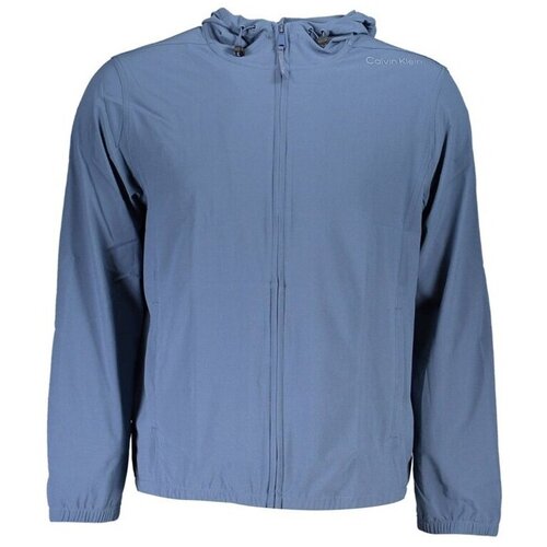Calvin Klein MEN'S BLUE ZIPPED SWEATSHIRT Cene