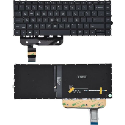 tastatura za laptop hp elitebook 840 G7 840 G8 mali enter backlight Slike