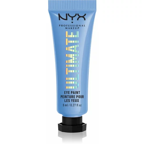 NYX Professional Makeup Pride Ultimate Eye Paint kremasto senčilo za oči za obraz in telo odtenek 04 Fly The Flag (Blue)