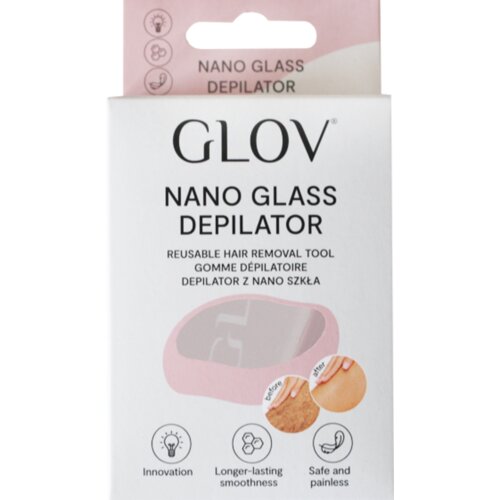 Glov Nano Glass Depilator - Pink Cene