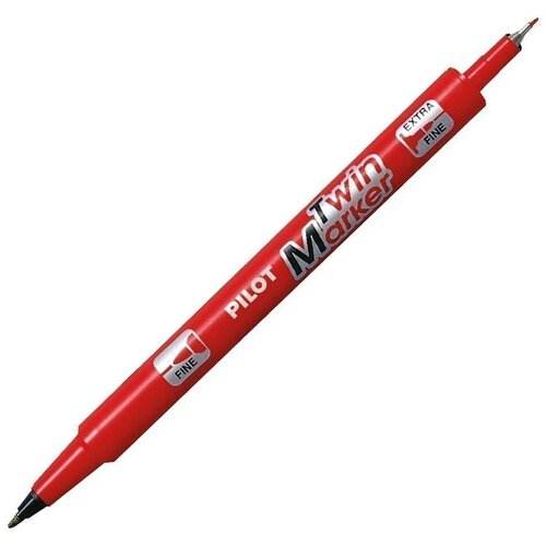 Pilot Marker Twin BG, rdeč Cene