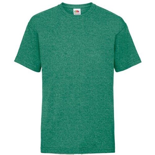 Fruit Of The Loom Green Kids Cotton T-shirt Slike