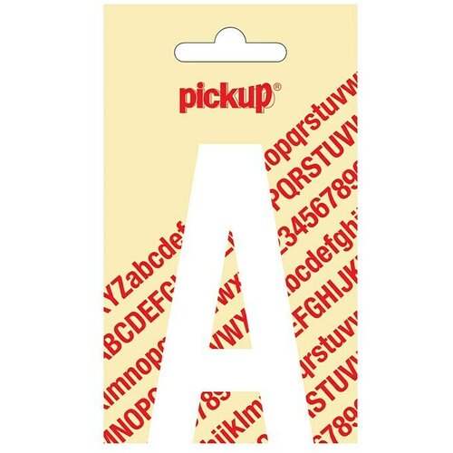 Pickup Naljepnica (Motiv: A, Bijele boje, Visina: 90 mm) Slike