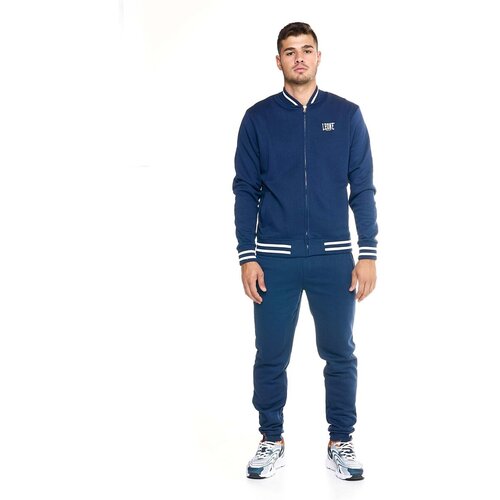 Leone 1947 Trenirka komplet Man Tracksuit Full Zip Lifestyle Modra Cene