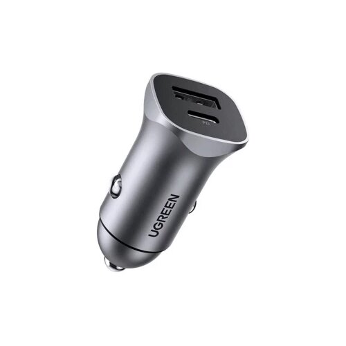 Ugreen 30780 stanica za punjenje automobila 18 W ženski konektor USB-C&amp;reg;, USB-A utičnica Power Delivery crna osobno vozil Slike