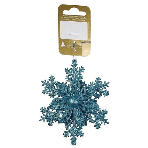  Okrasek za božično drevo Snežinka (Modra, Plastika) Cene