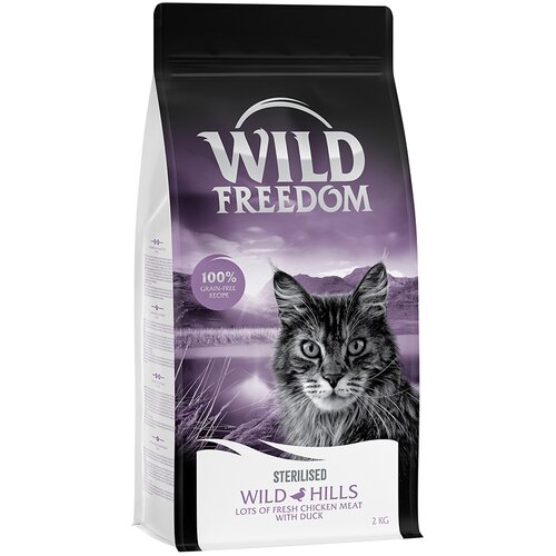 Wild Freedom Adult "Wild Hills" Sterilised pačetina - bez žitarica - 2 kg Cijene