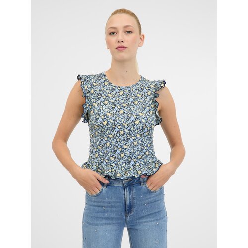 Orsay Dark blue women's short-sleeved T-shirt - Women's Cijene