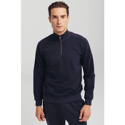 Legendww muski duks teget boje sa polu-zip zatvaranjem Cene
