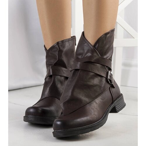 Gemre Brown Soren ankle boots Cene