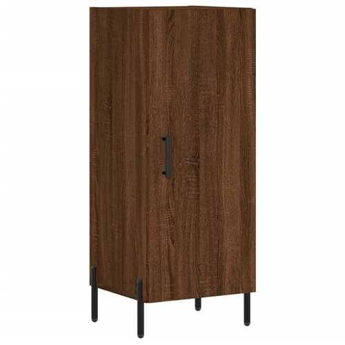Maison Chic Komoda - Predalnik rjavi hrast 34,5x34x90 cm inženirski les, (21716717) Slike