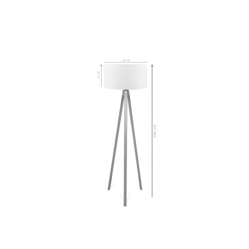 Opviq podna lampa Ayd 2213, narandžasto-smeđa Slike