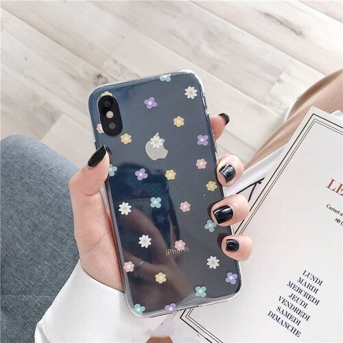  Ovitek za iPhone 11 Pro | Prozoren, pisane rožice Cene
